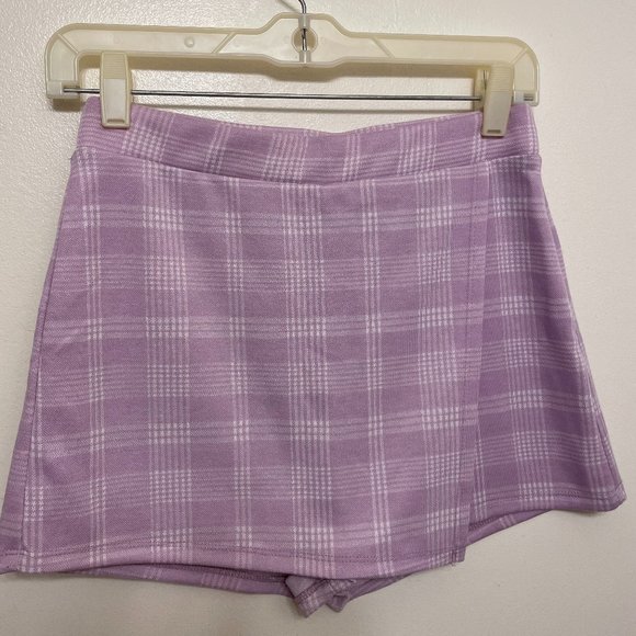Purple Checkered Skort - Picture 1 of 3